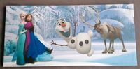 Frozen Keilrahmen-Bild Leinwand Anna Elsa Olaf Sven 70x33 cm Sachsen-Anhalt - Schönhausen (Elbe) Vorschau