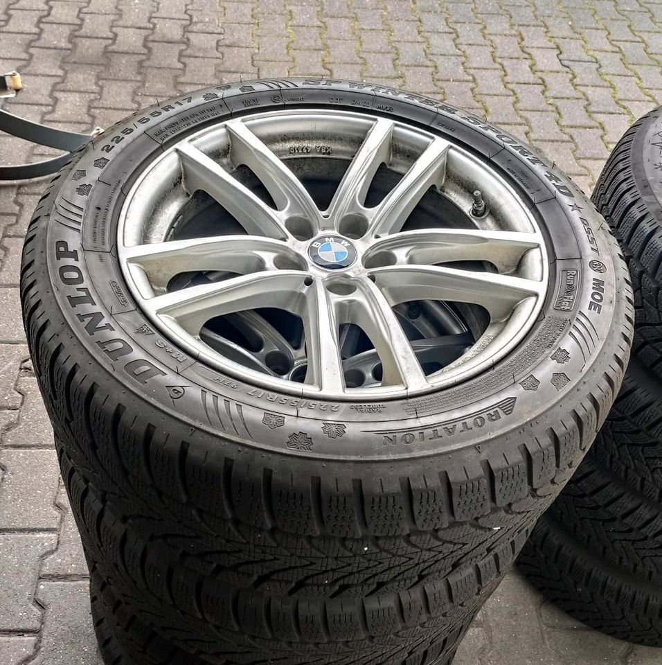 ✓DOT21 BMW 5ER G30 G31 225/55 R17 97H WINTERRÄDER RUNFLAT FELGEN in Herten