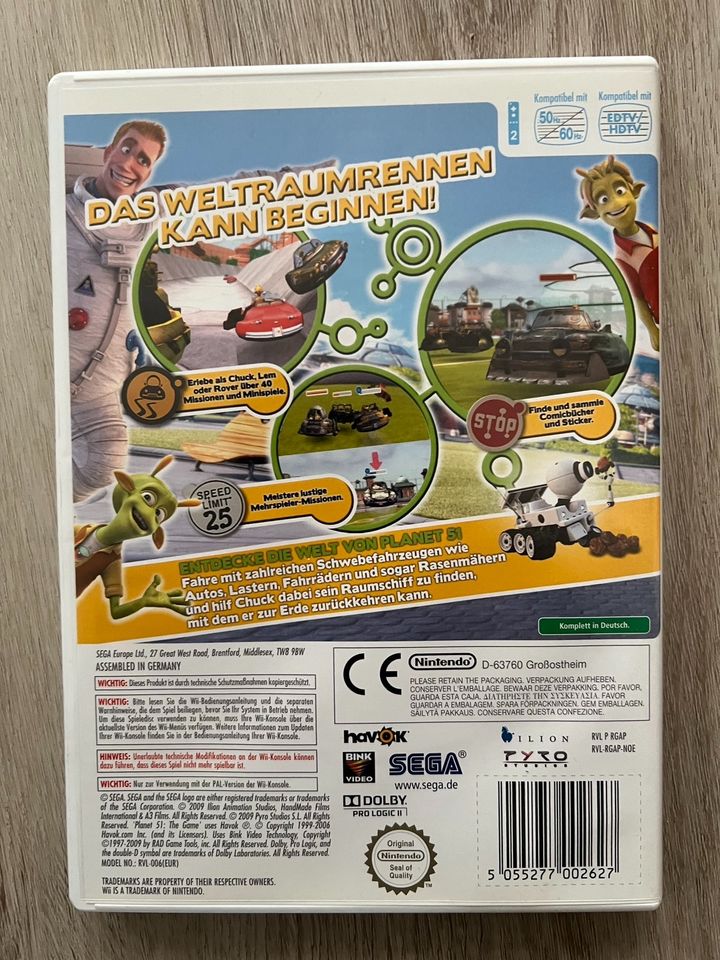 Planet 51 Das Spiel für Nintendo Wii in Grafenberg