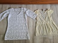 Strand Shirt Weiss + Top H&M Beige Gr M L 40 Nordrhein-Westfalen - Jüchen Vorschau