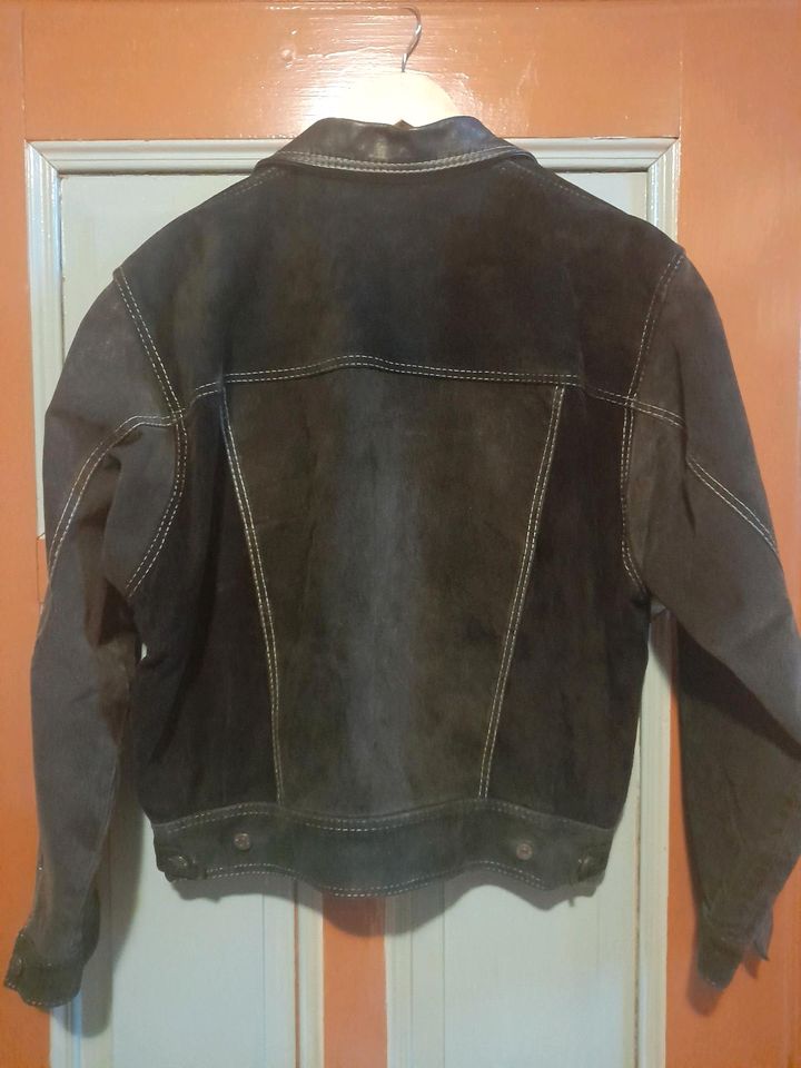 Seltene Levis Lederjacke Vintage in Schwerstedt bei Sömmerda