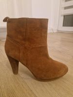 TOP❤️ H&M Wildleder Stiefeletten Plateau Camel Gr. 37 Bayern - Aschaffenburg Vorschau