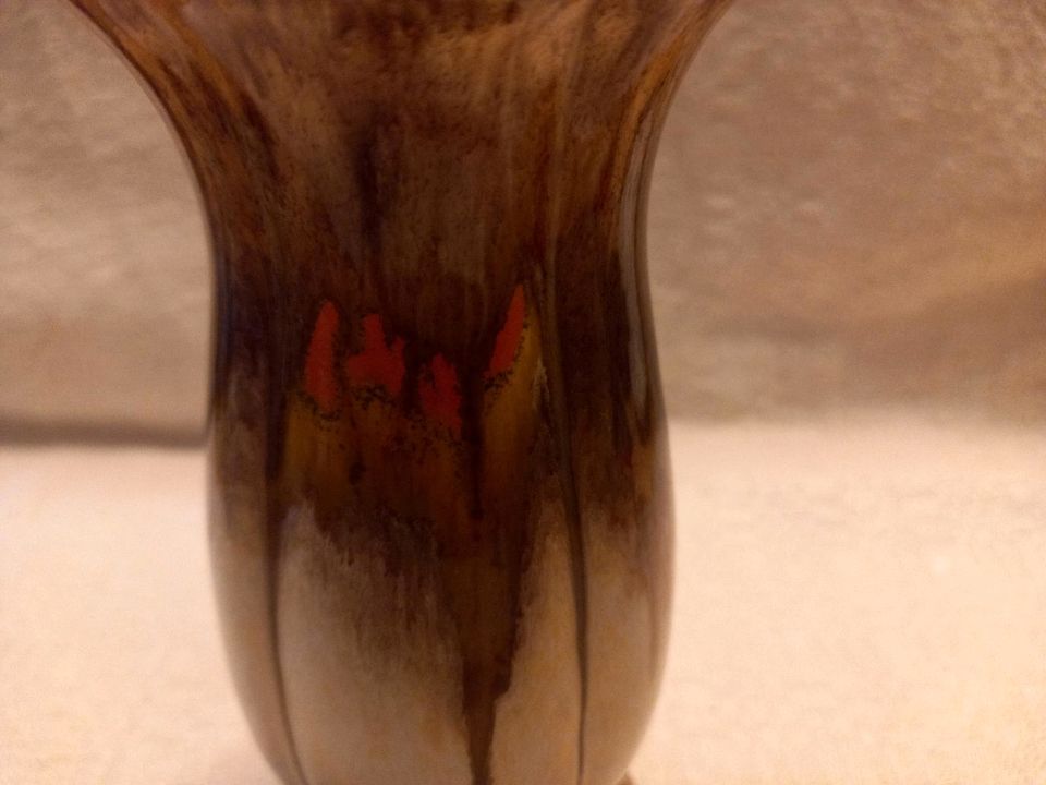 Midcentury Vase Bay oder Jasba oder ähnlich 14 cm in Rabenau