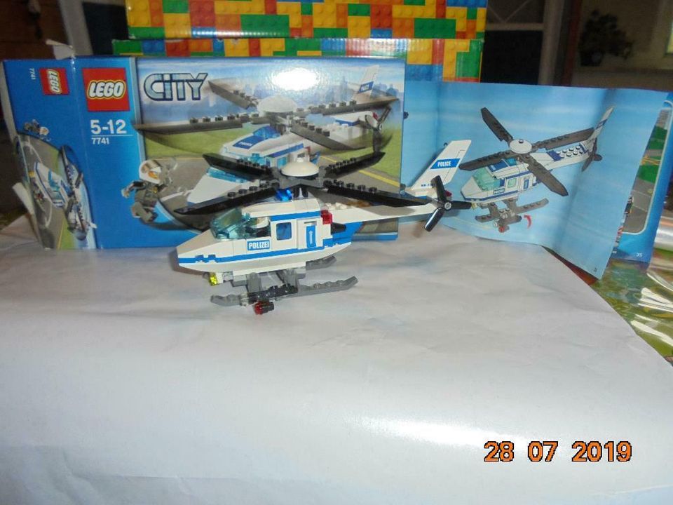 Lego City Polizei Hubschrauber groß wie Neu OVP siehe Bilder in Pfungstadt