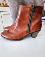 NEU Rieker Stiefel 37 cognac Stiefelette Boots Y2K TOP Leder Nordrhein-Westfalen - Krefeld Vorschau