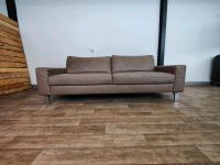 Ledersofa kostenlose Lieferung Taupe Couch 3-Sitzer Nordrhein-Westfalen - Augustdorf Vorschau