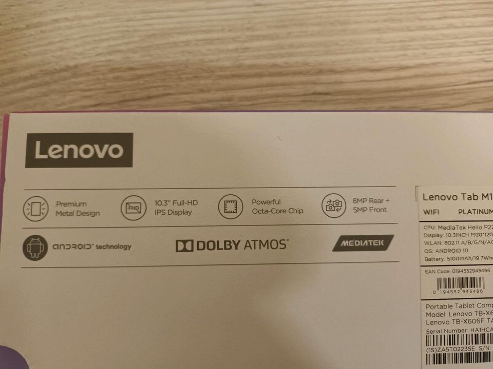 TOP! Lenovo Tab Tablet M10 FHD Plus 2 GB Arbeitsspeicher in Klipphausen