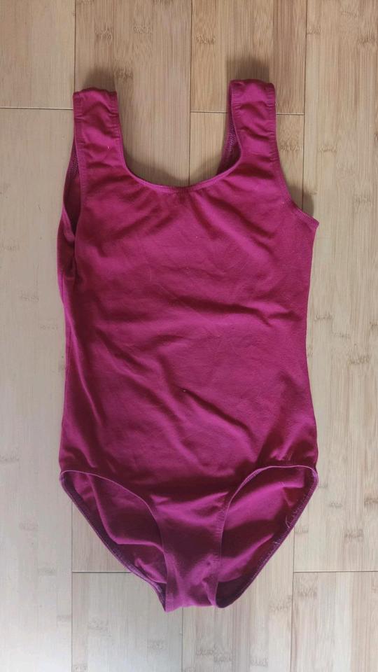 ROCH VALLEY Ballett Trikot Baumwolle pflaume Gr.3A 146-152 in Hamburg