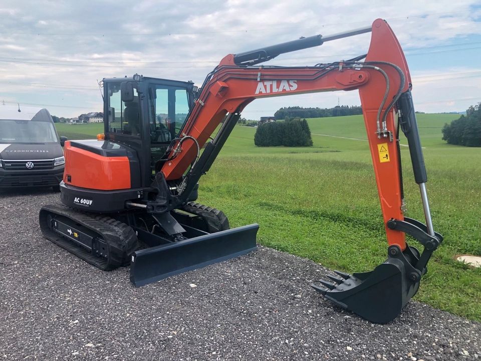 Bagger Atlas Kompakt AC60UF 5,5t 6t sofort Verfügbar in Freilassing