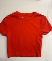 New Yorker - Damen Mädchen Crop Shirt Kurzarm - Rot - Gr. S Berlin - Steglitz Vorschau