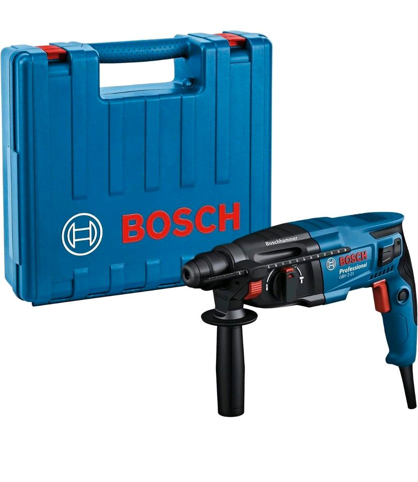 Bosch Bohrhammer GBH 2-21 Professional, SDS+, 720 W, mit Koffer in Ludwigshafen