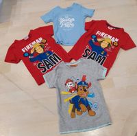 4er Set neuwertig Tshirts 92/98 Feuerwehrmann Sam Paw Patrol Niedersachsen - Sande Vorschau