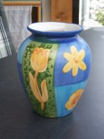 Vase   blau-gelb-grün   Höhe 17 cm Bayern - Olching Vorschau