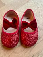 Rote Glitzerballerinas mit Schleife von H&M. Wie neu. Rostock - Stadtmitte Vorschau