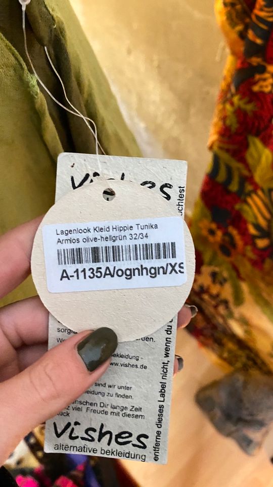 Freizeitkleid Damen XS grün hippie vishes alternative Bekleidung in Leipzig  - Südwest | eBay Kleinanzeigen ist jetzt Kleinanzeigen