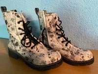 Dockers Schnürboots Gr. 38, Blumenmuster Weiß Bayern - Scheßlitz Vorschau