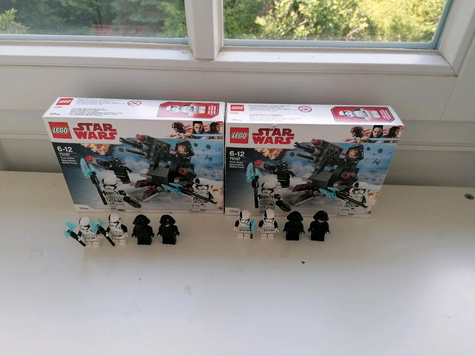 2x Lego 75197 First Order Specialists Battle Pack in Herrsching