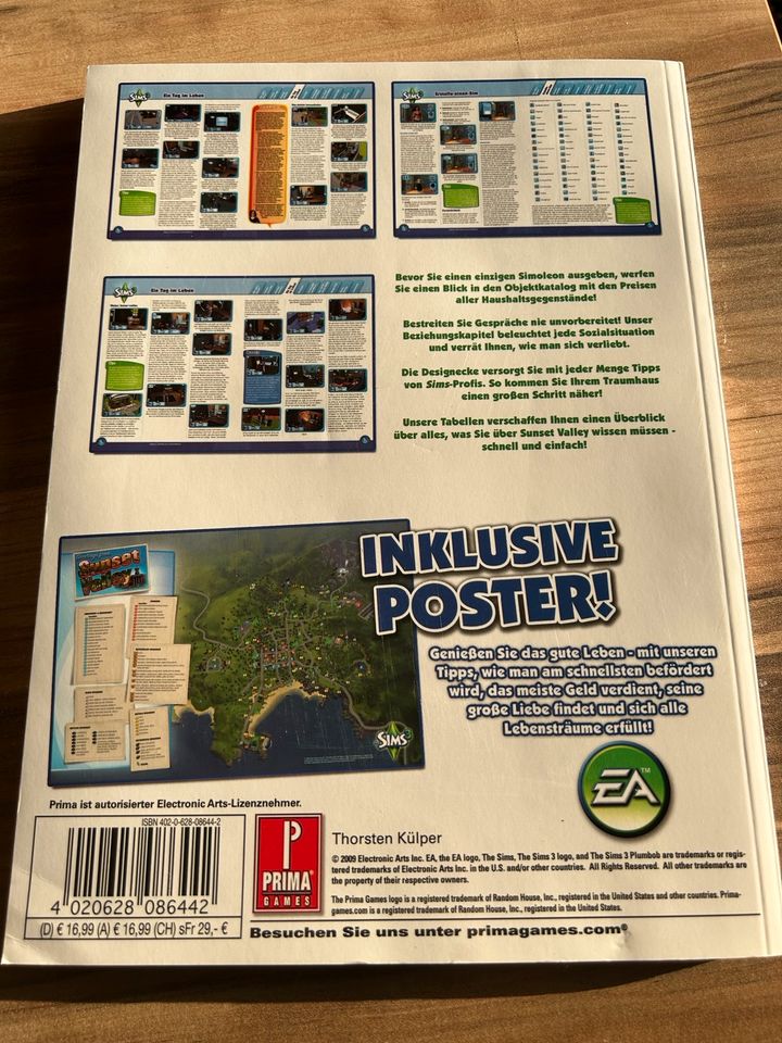 Sims 3 Strategiebuch inkl. Poster in Dortmund