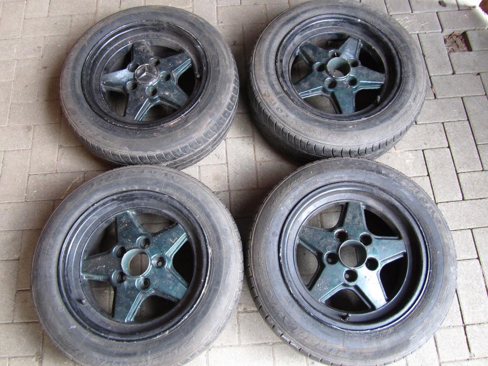 Mercedes W124 W201 ACR Alufelgen 7x15 ET21 ADB 73 5x112 ADB73 in Otter