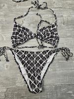 H&M Bikini schwarz weiß Muster M 38 Nordrhein-Westfalen - Meerbusch Vorschau