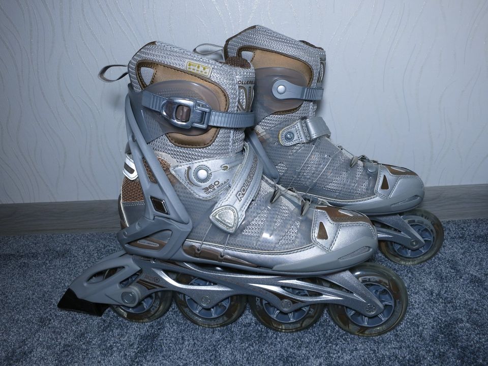 90mm Rollerblade Ativa Skates k2 Inliner Gr. 42 wie NEU NP 219,95 in Bad Muskau