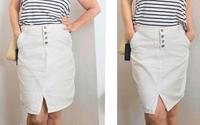 ❤️ Yessica * C&A * Damen * Jeansrock * Weiß* Stretch * 40/42 * Niedersachsen - Achim Vorschau