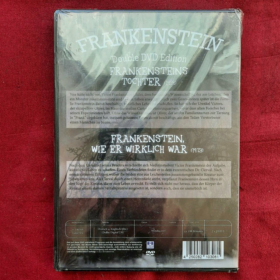 Frankenstein wie er wirklich war Bonusfilm tochter dvd film cd in Ober-Ramstadt