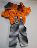 Puppenkleidung BabyBorn Kleidung Set (Latzhose Strickjacke Schal) Nordrhein-Westfalen - Preußisch Oldendorf Vorschau