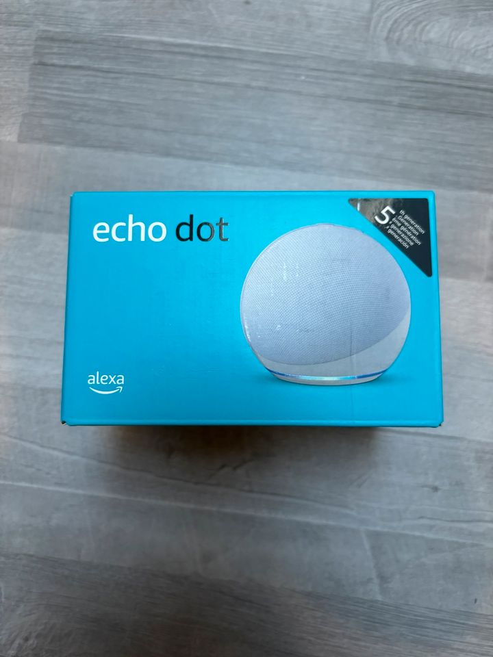 Amazon Echo dot 5te Generation in weiß // NEU mit Beleg in Windeck