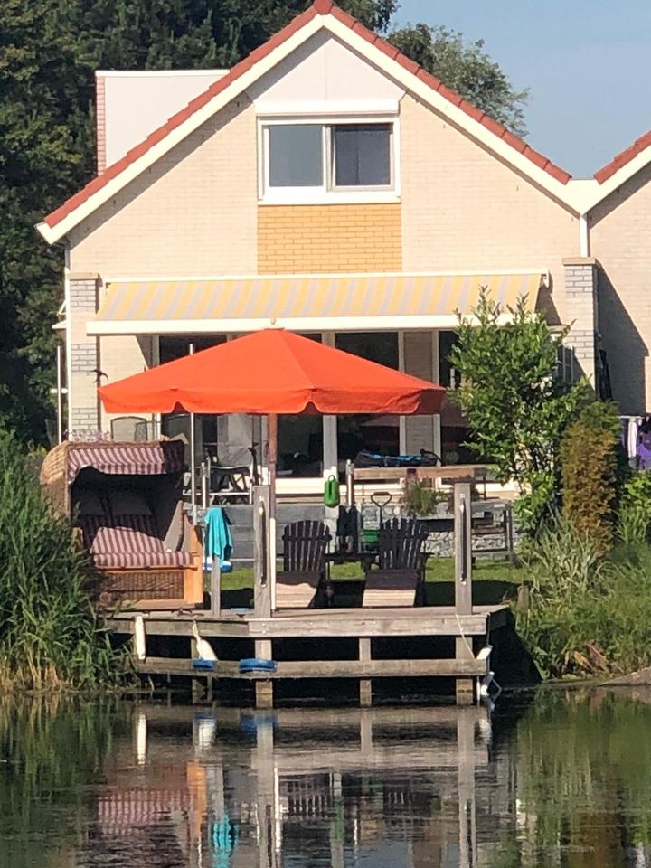 Ferienhaus Makkum IJsselmeer Holland eigener Steg angeln Hund in Gelsenkirchen