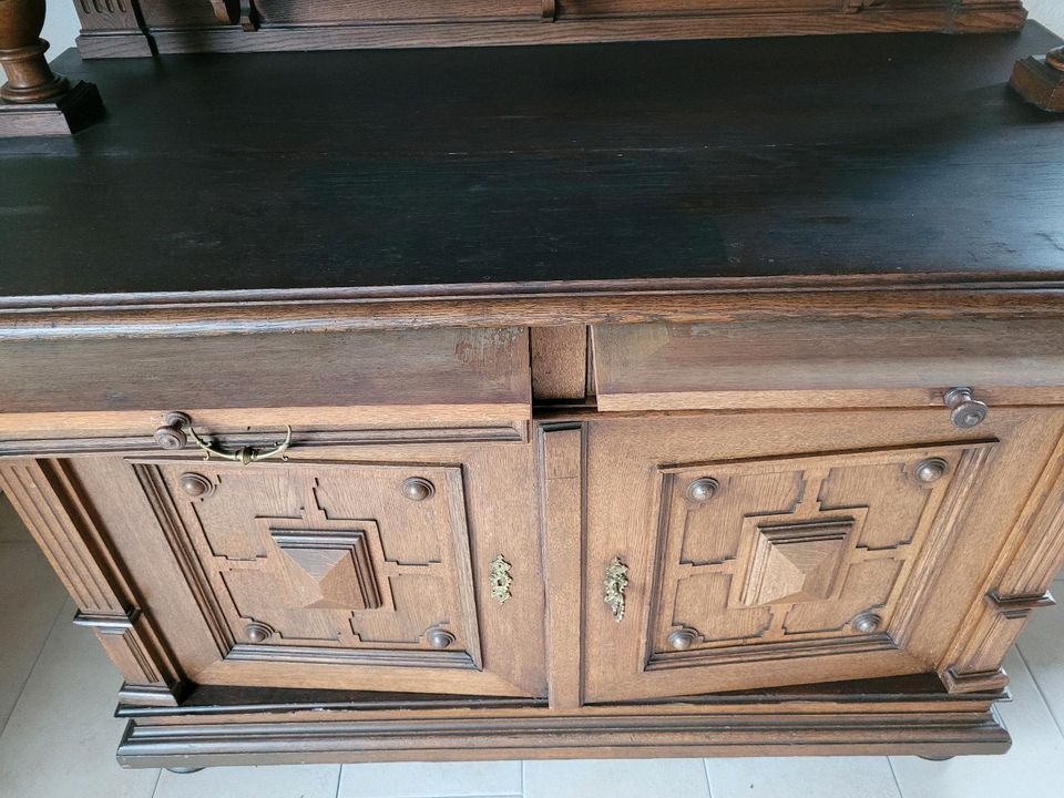 Schrank Buffet Anrichte Antik Gründerzeit Jugendstil Antiquität in Homburg