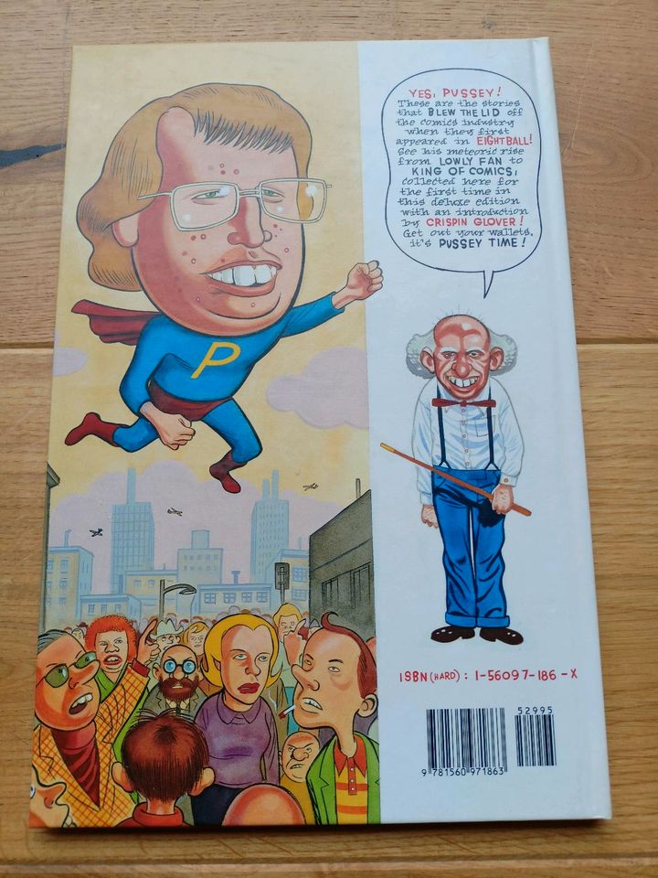 Pussey! by Daniel Clowes / Comic / Hardcover-Erstausgabe 1995 in Köln