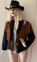 Stockerpoint Vintage Western Leder Fransenjacke 38 /80erJahren Niedersachsen - Meine Vorschau