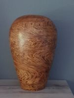 Vase hoch schönes Mangoholz hochwertig   Höhe 31 cm unbenutzt Niedersachsen - Achim Vorschau