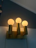 Wandlampe in Gold / Muss bis Ende Mai weg! Niedersachsen - Braunschweig Vorschau