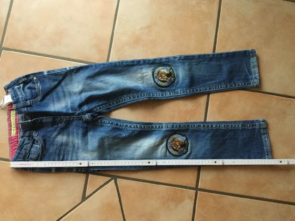 Jeanshose Röhrenjeans Jeans Hose von s.oliver Gr. 128/slim in Großostheim