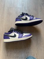 Nike Jordan 1 Low Court purple US7 Sachsen-Anhalt - Gröbzig Vorschau