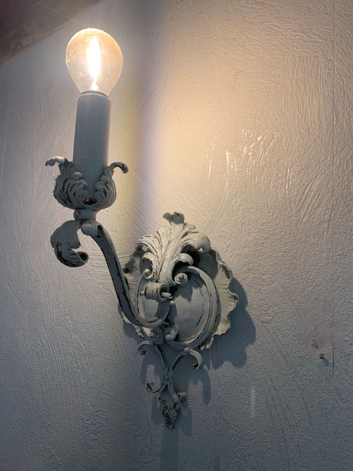 Wandlampe shabby chic antik in Bad Essen