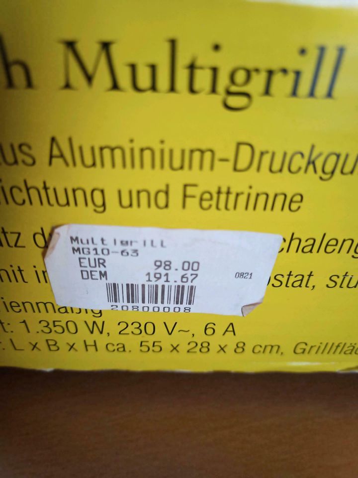 Multi-Grill Küppersbuch in Niederwerrn