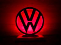 VW Logo Syncro 4x4 Handarbeit Holz Deko Volkswagenw Hessen - Sinntal Vorschau