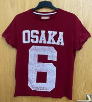 rotes Superdry Osaka 6 T-Shirt Bayern - Aschaffenburg Vorschau