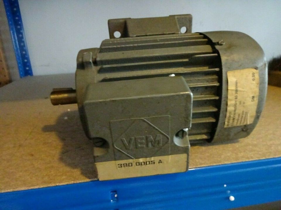 VEM K21R 80 K2  VEM Motor Elektromotor 0,75kw IP55 in Aalen