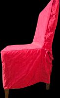 Stuhlhusse Stuhlkleid Rot Struktur 45x90x45 cm Bremen - Vegesack Vorschau