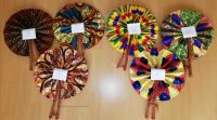 Beautiful / Afrikanische Fächer Faltbar / African Foldable Fan Berlin - Schöneberg Vorschau