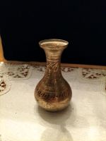 Vase Messing, Ritzdekor Indien Baden-Württemberg - Biberach an der Riß Vorschau