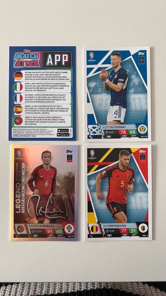 Match Attax Trading Cards in Bochum