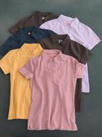 ENGELBERT STRAUSS Shirt pique Polo Cotton braun blau gelb rose S Bayern - Mühldorf a.Inn Vorschau