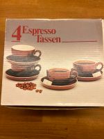 Espresso Tasse Steingut braun Creme Geschirr Nordrhein-Westfalen - Leverkusen Vorschau