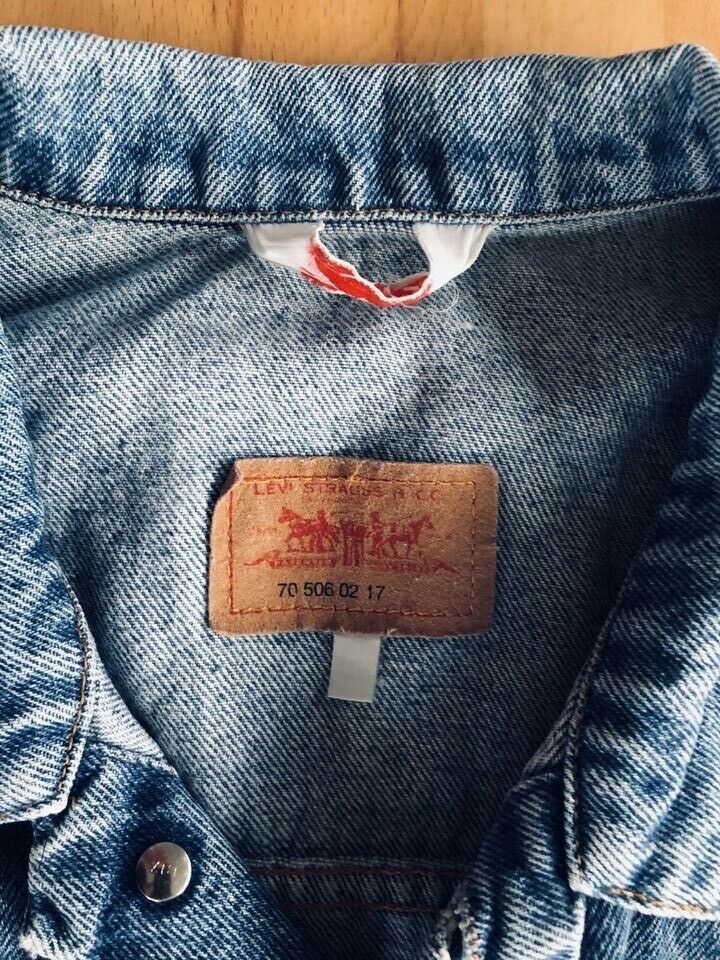 Original 80er / 90er Levi’s Jeans Jacke in Bendorf
