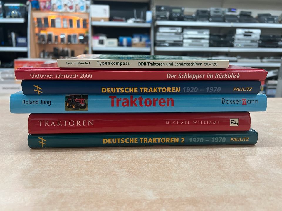 9x Traktoren / Dampfmaschinen Bücher in Hof (Saale)